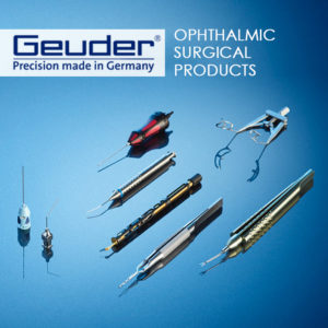 OPHTHALMIC SURGICAL PRODUCTS - Geuder