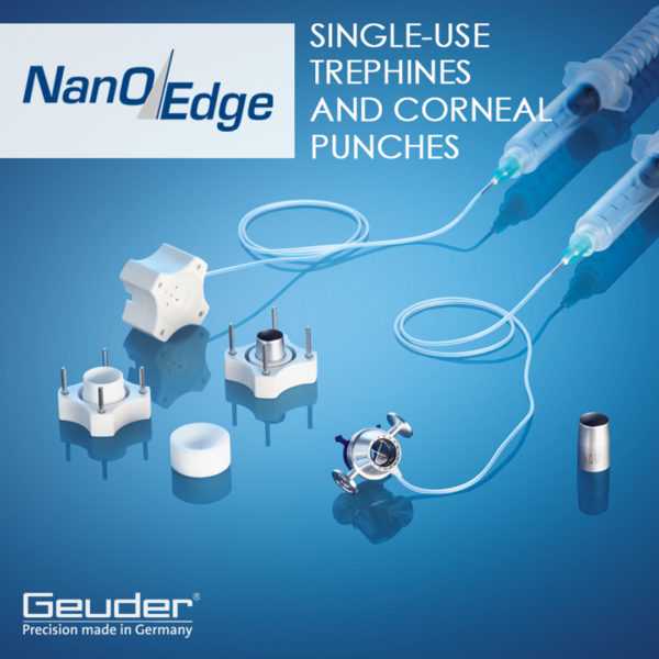 SINGLE-USE TREPHINES AND CORNEAL PUNCHES - Geuder