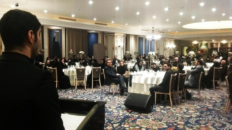 مراسم یادبود زنده یاد مهندس حامد امیری